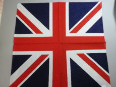 日本製バンダナ　イギリス国旗柄